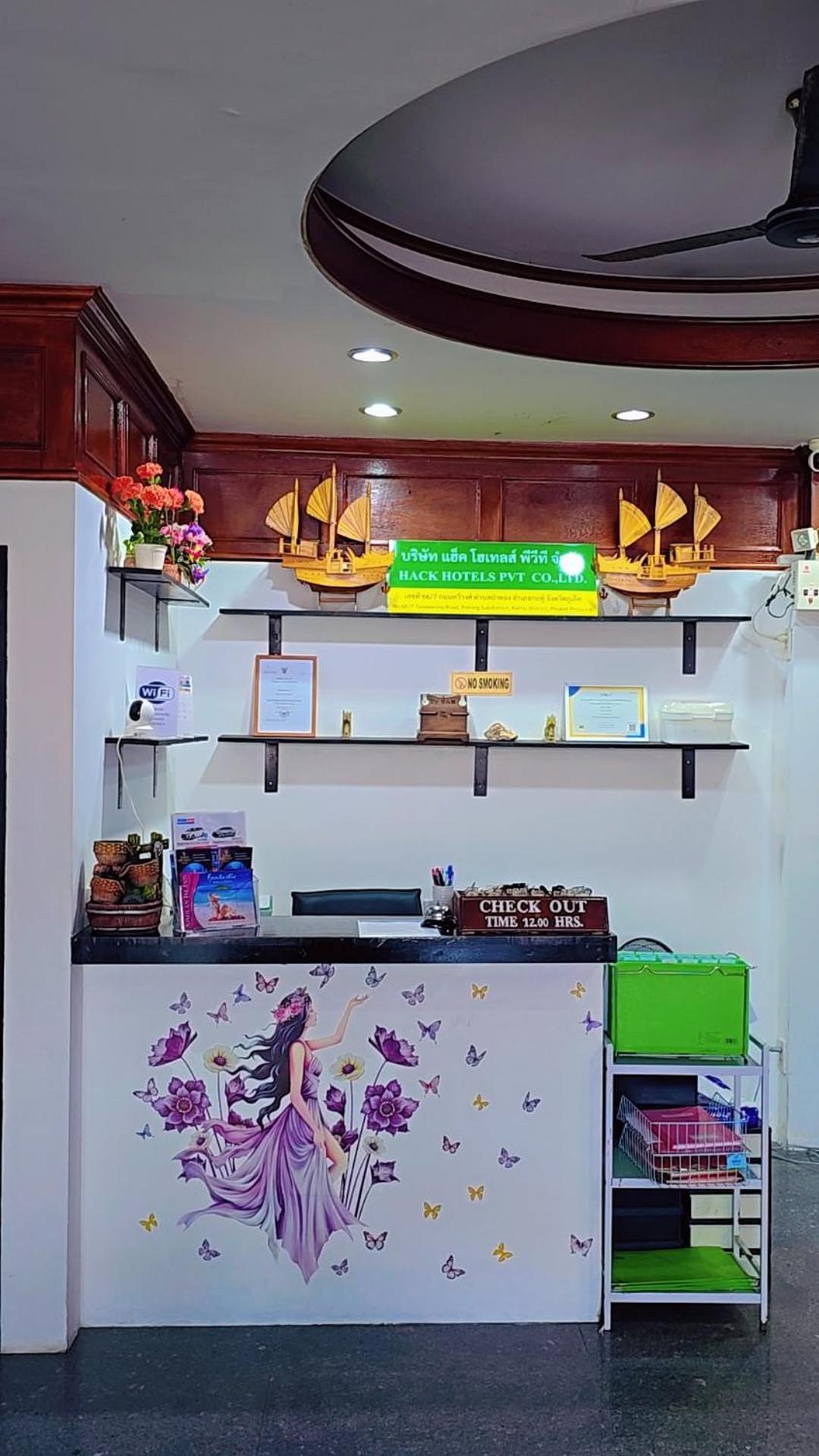 Hack Patong Beach Hotel Exterior foto